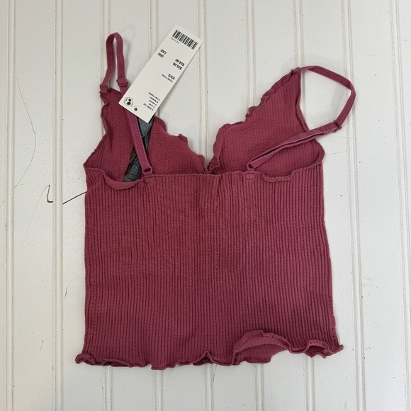 NEW Out From Under Urban Outfitters Tank XS Rose - Picture 2 of 5